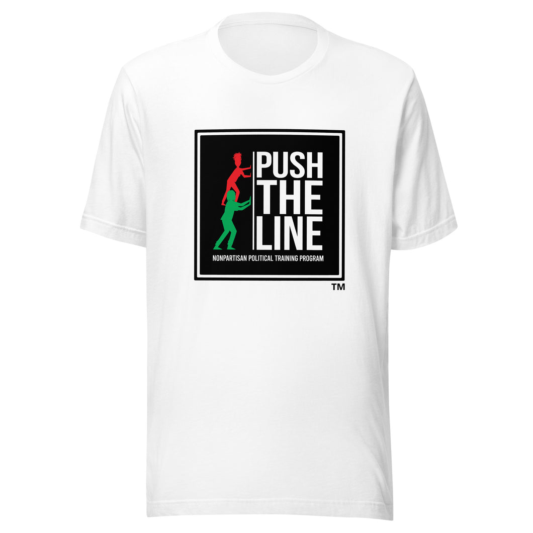 Push The Line Nonpartisan Political Training Program Unisex t-shirt